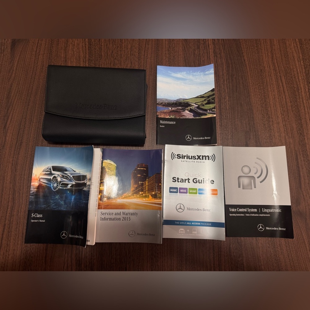 2015 Mercedes Benz C Class Sedan Owners Manual With Case